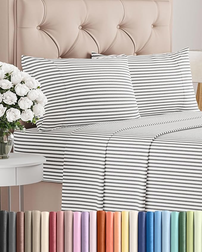 Cal King Size 4 Piece Sheet Set by CGKUnlimited