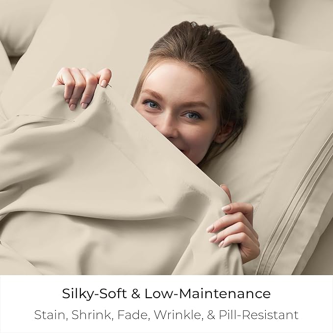Mellanni Twin Size Flat Sheet - Image 5