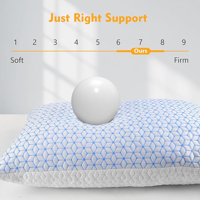 Love Attitude Firm Pillows Standard Size - Image 5