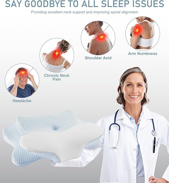 Cervical Neck Pillow - Image 7