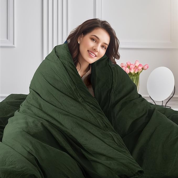 NEXHOME PRO Queen Duvet Cover Set – 100% Certified Organic Cotton - Image 6