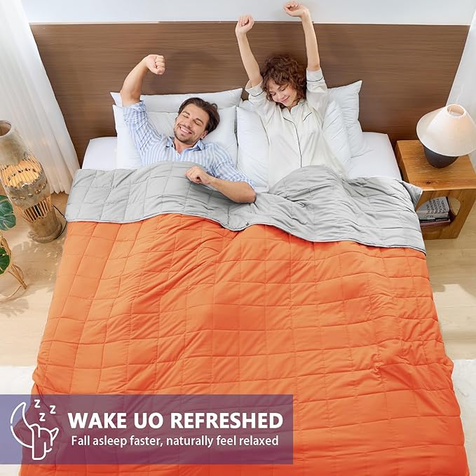 yescool Weighted Blanket for Adults Cooling Heavy Blanket for Sleeping Perfect - Image 5