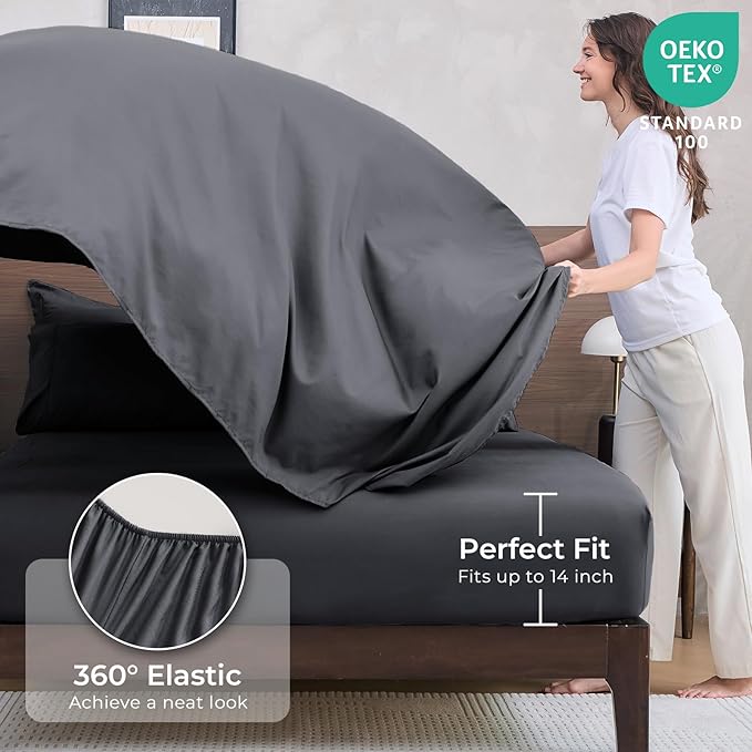 HEVUMYI California King Comforter Set - Image 5