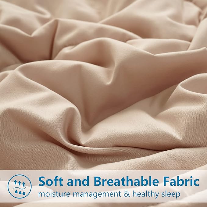 EASELAND Queen Size Down Alternative Comforter - Image 4