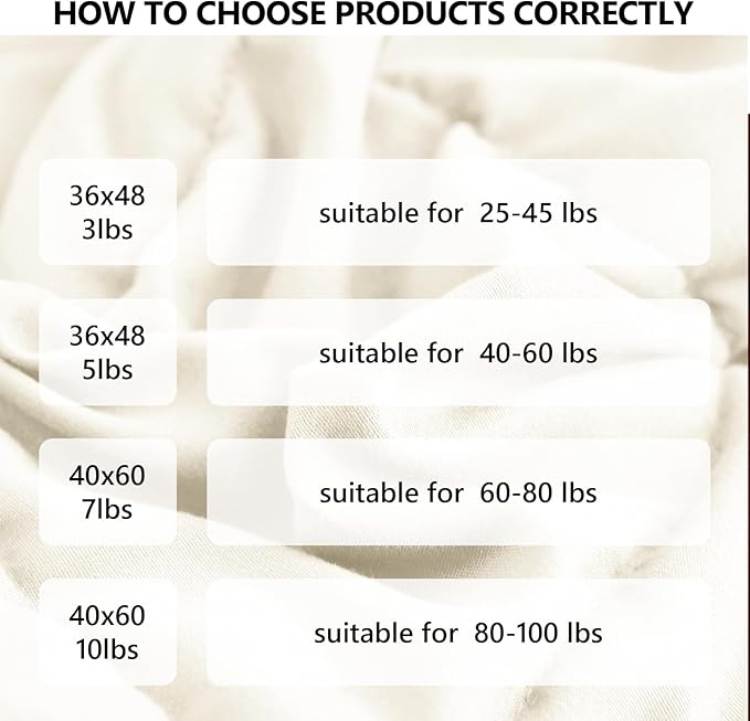 L'AGRATY Weighted Blanket - Image 6