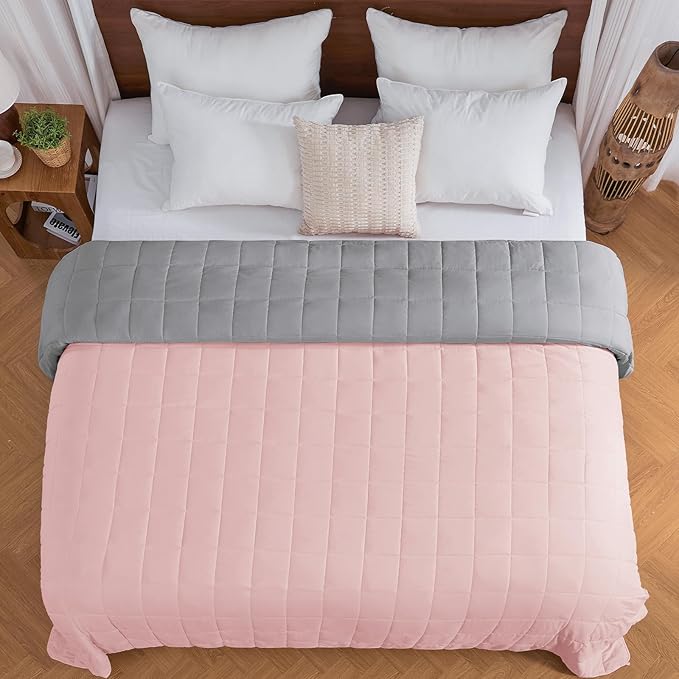 yescool Weighted Blanket for Adults Cooling Heavy Blanket for Sleeping Perfect - Image 8
