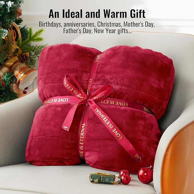 Uttermara Weighted Blankets for Adults Queen Size, 15lbs 60x80 inches Blanket - Image 5