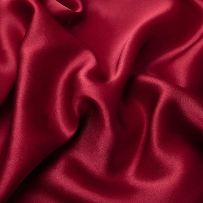 Red Silk Pillow Cases for Hair and Skin Made in USA, 100% Mulberry Silk - Image 7