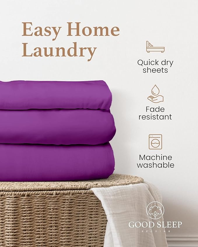 Good Sleep Bedding Fitted Sheet King - Image 6