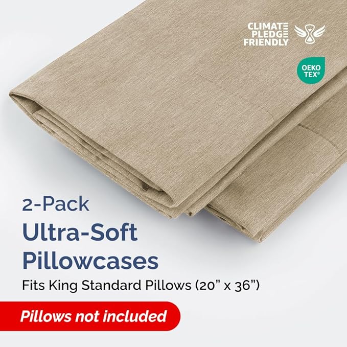 King Standard Pillow Cases Set of 2 - Image 2