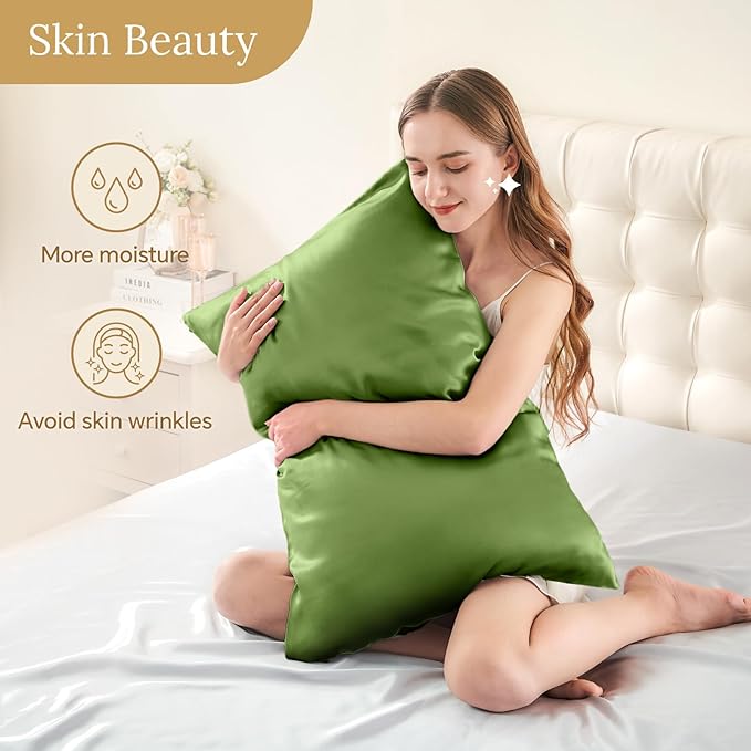 INFIIXSO Mulberry Silk Pillow Case King Size, Silk Pillowcase - Image 3