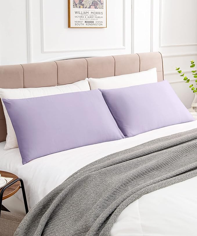 Warmstar Cotton Pillow Cases Queen Size Set of 2, 600 Thread Count Pillowcases - Image 2