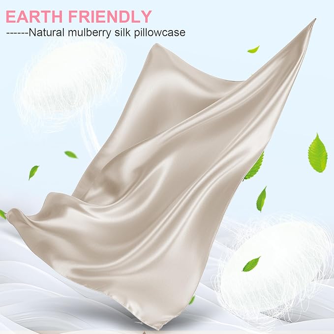 Silk Pillow Cases 2 Pack King Size - Image 2