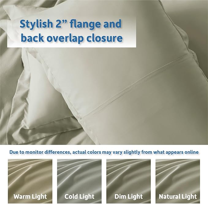 Nestl Light Sage Duvet Cover Full Size - Image 8