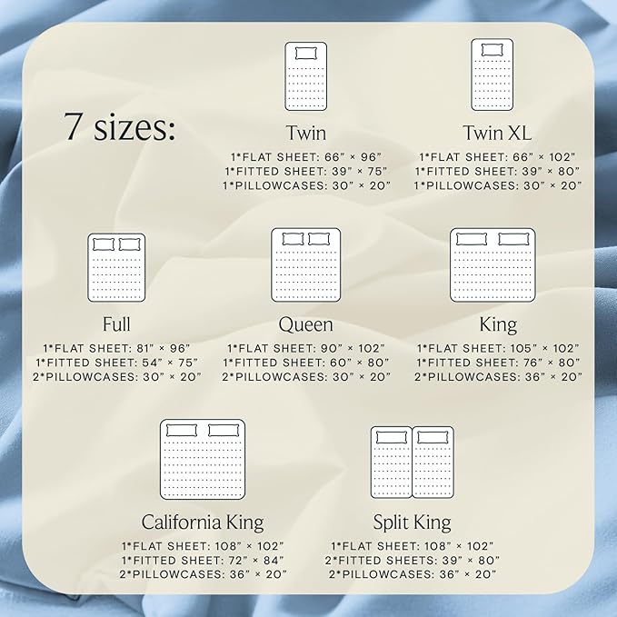LuxClub 4 PC King Sheet Set, Breathable Luxury Bed Sheets, Deep Pockets 18" - Image 4