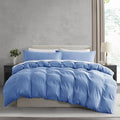 Nestl Calm Blue California King Duvet Cover Sets by Nestl