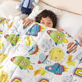 Sivio Weighted Blanket 5lbs, Breathable Heavy Throw Blankets by Sivio