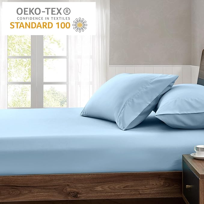 FreshCulture Twin Fitted Sheet Only 2 Pack - Image 7