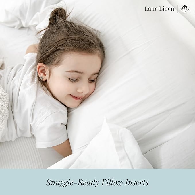 LANE LINEN Bed Pillows Queen Size Set of 2 - Image 8