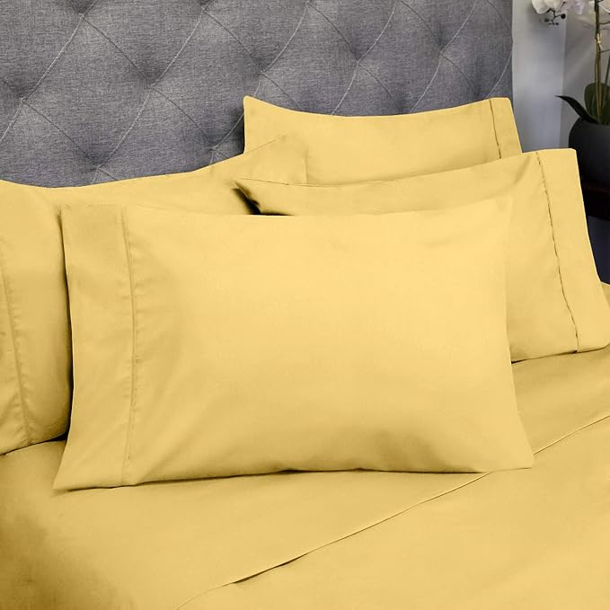 Sweet Home Collection Quality Deep Pocket Bed Sheet Set - Image 2