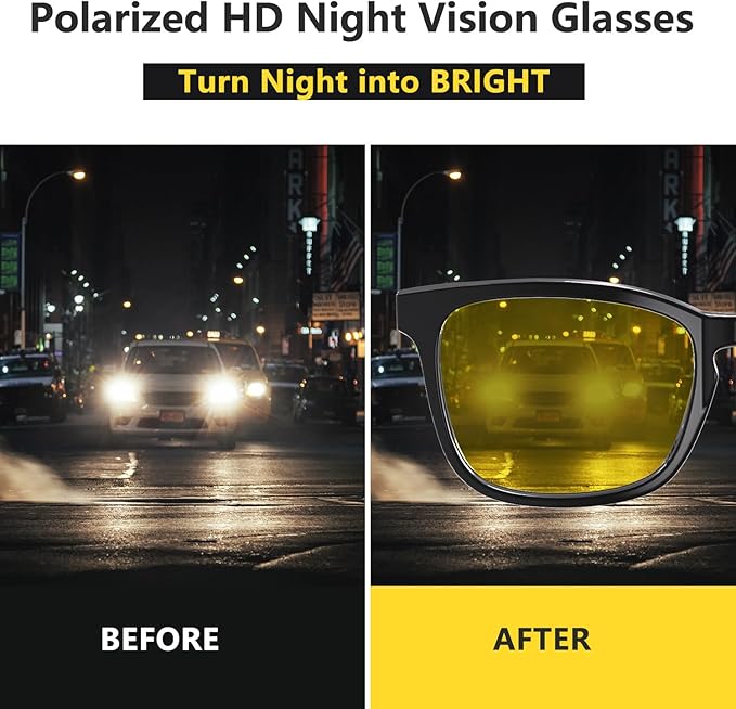 VISOONE Blue Light Blocking Glasses Square - Image 4