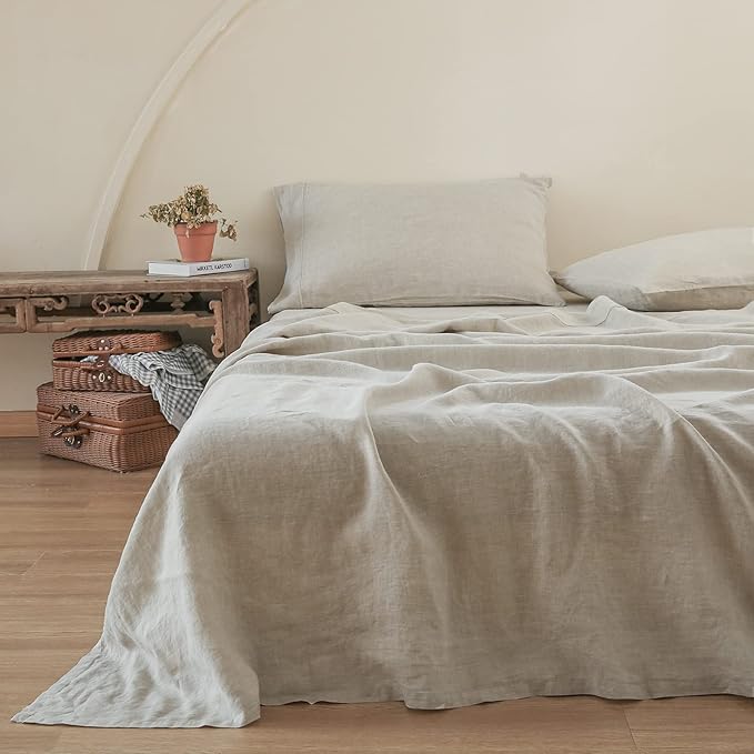 Simple&Opulence French Linen Flat Sheet - Image 8