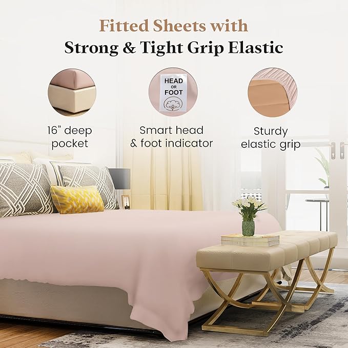 Good Sleep Bedding Queen Fitted Sheet - Image 3
