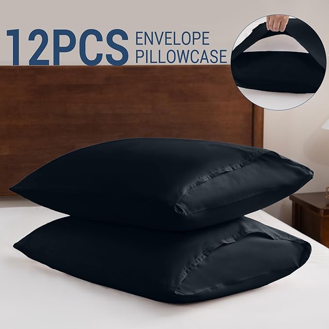 Pillowcases Queen 12 Pack, 20x30 Pillow Cases - Image 5
