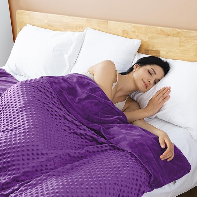 yescool Weighted Blanket for Adults Cooling Heavy Blanket for Sleeping Perfect - Image 3