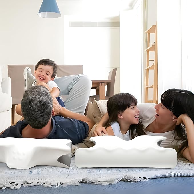 Cervical Pillow for Neck Pain Relief, Cooling Contour Memory Foam Pillows - Image 6