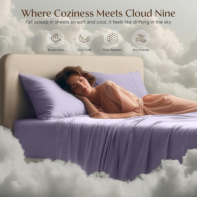 Utopia Bedding Queen Size Sheet Set – 4 Piece Bed Sheets, Soft and Breathable - Image 6