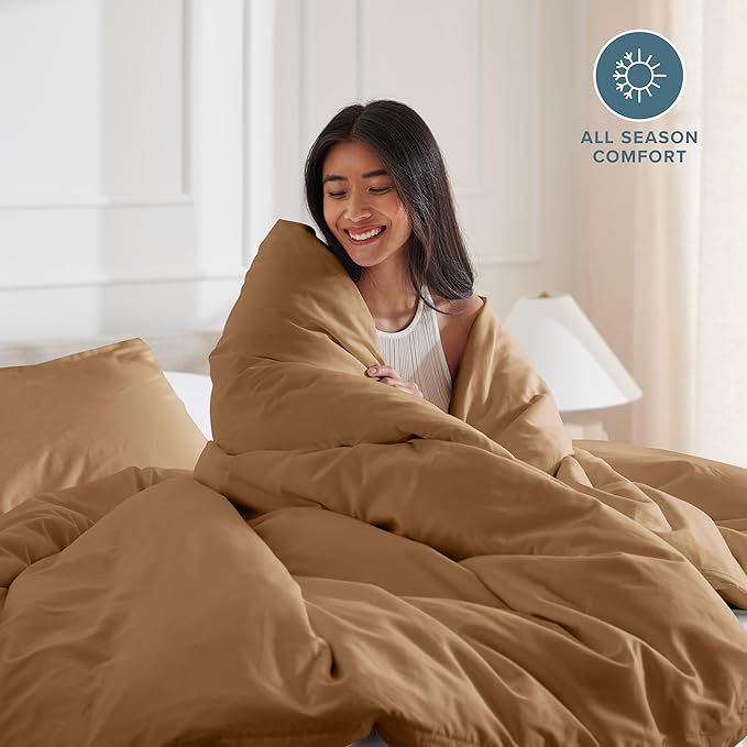 Bare Home Bedding Duvet Cover California King Size - Image 3