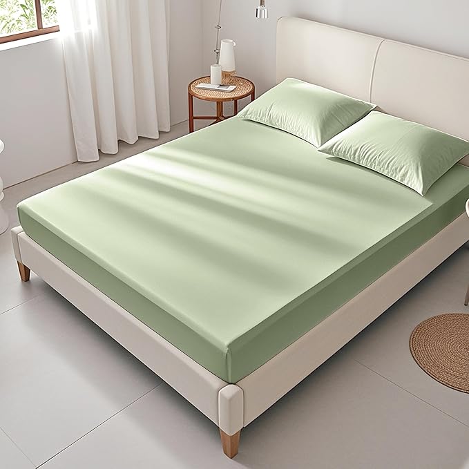 FreshCulture Twin Fitted Sheet Only – Premium Hotel-Quality Fitted Sheet - Image 7