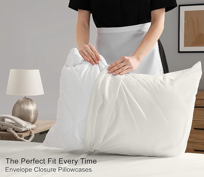 RUVANTI 100% Cotton Sheets – California King Percale Bedding, Cooling & - Image 7