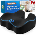 BlissTrends Seat Cushion with Velvet Cover, Thick Memory Foam Cushions by BlissTrends