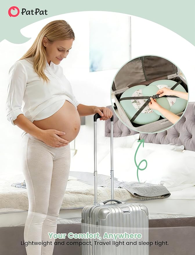 PATPAT Pregnancy Pillow for Sleeping, Maternity Pillow - Image 4