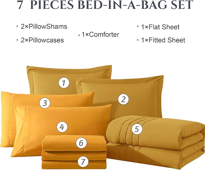 Monbix Queen Comforter Set - Image 7