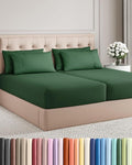 Split King 7 Piece Sheet Set by CGKUnlimited