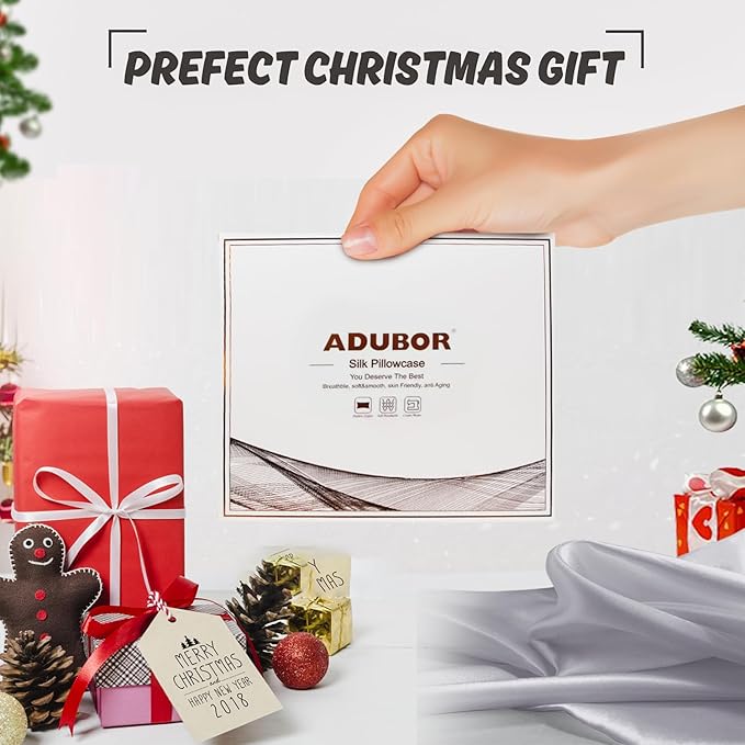 Adubor 100% Silk Pillowcase - Image 7