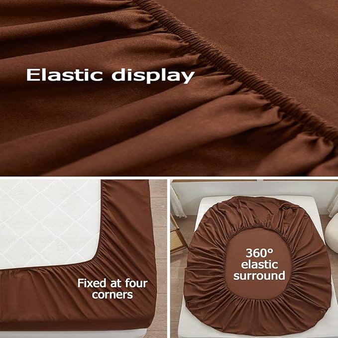 Bedding TwinXL Size Fitted Sheet Only - Image 4