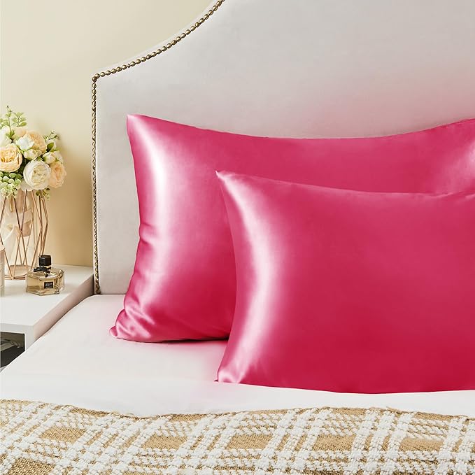 BEDELITE Satin Pillowcase for Hair and Skin, Super Soft and Cooling Similar to - Image 7