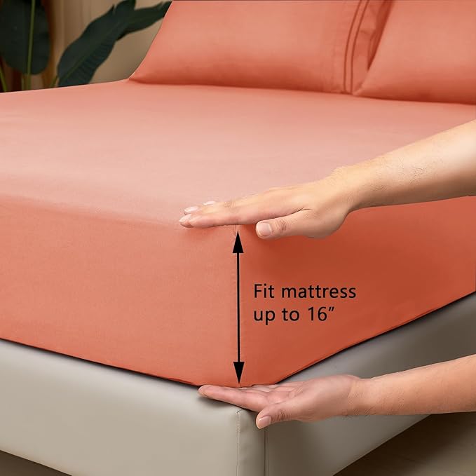 Mejoroom Queen Size Sheet Set - Image 3