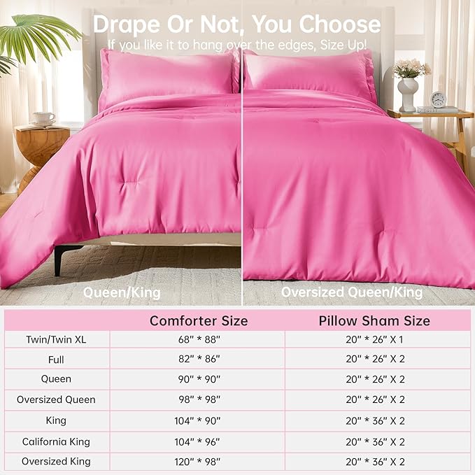 MUXHOMO Full Comforter Sets, All Season Ultra Soft Down Alternative Bedding - Image 8
