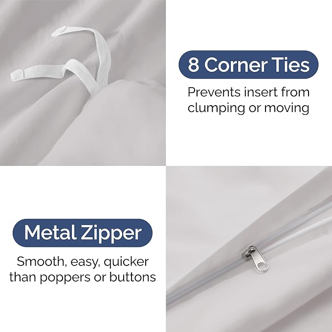 Duvet Cover Queen Size Set - Image 4
