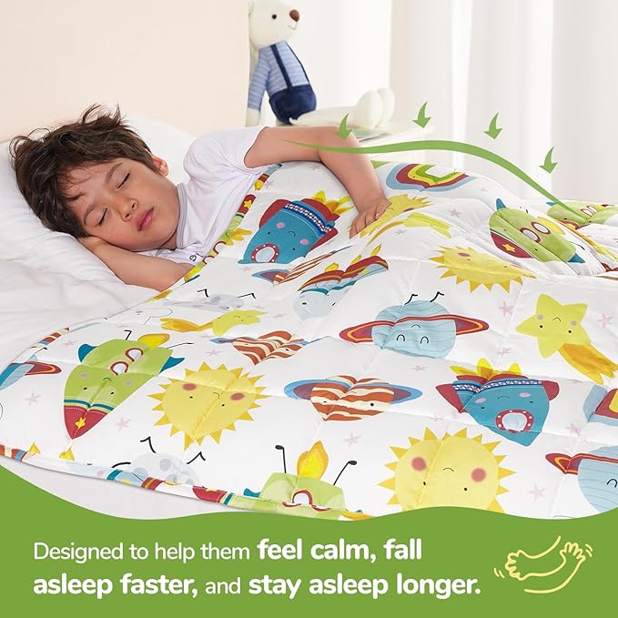 Sivio Weighted Blanket 5lbs, Breathable Heavy Throw Blankets - Image 2