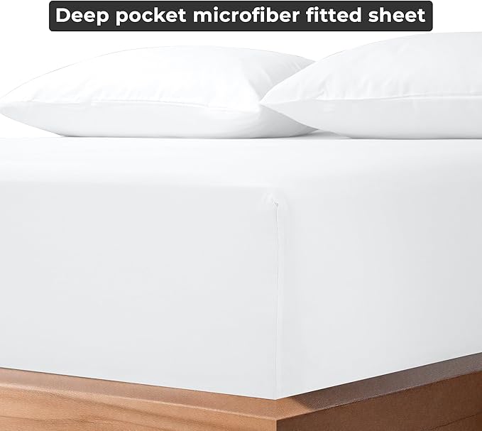Royale Linens Fitted Sheet King - Image 6