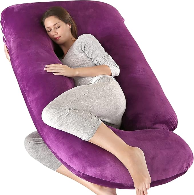 U-Shaped Full Body Pregnancy Pillow by Elover