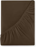 Royale Linen 400 Thread Count 100% American Grown Cotton Fitted Sheet Twin Size by ROYALELINENS