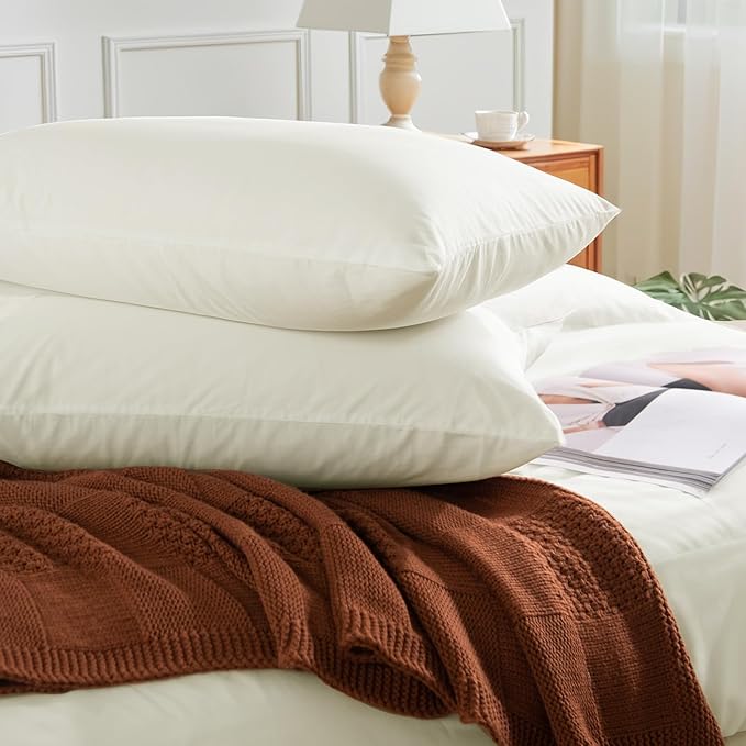 NEXHOME PRO King Duvet Cover Set, 100% Washed Cotton - Image 7