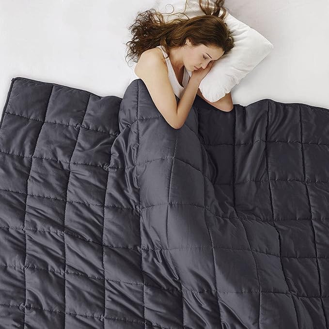 Weighted Blanket 20lbs 80x87 Cooling Breathable Heavy Blanket - Image 4